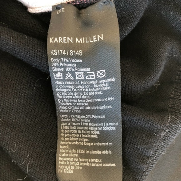 Karen Millen | Leopard Racerback Sheer Sweater - Picture 7 of 7